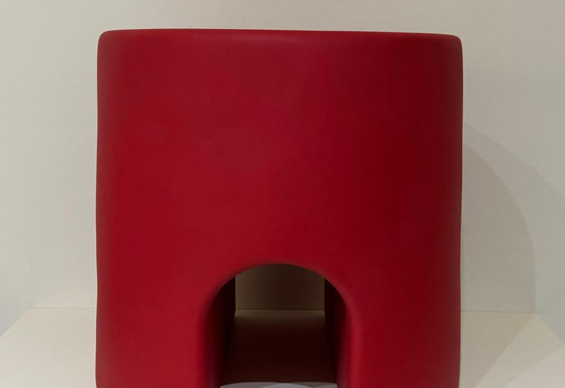 Arco Stool Rojo