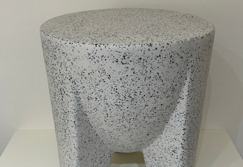 Molca Stool terrazo Gris