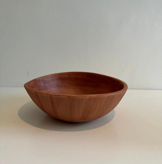 Bowl de Resina Irregular Grande imitación Madera