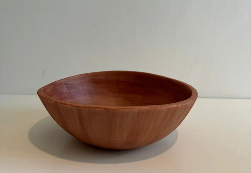 Bowl de Resina Irregular Grande imitación Madera